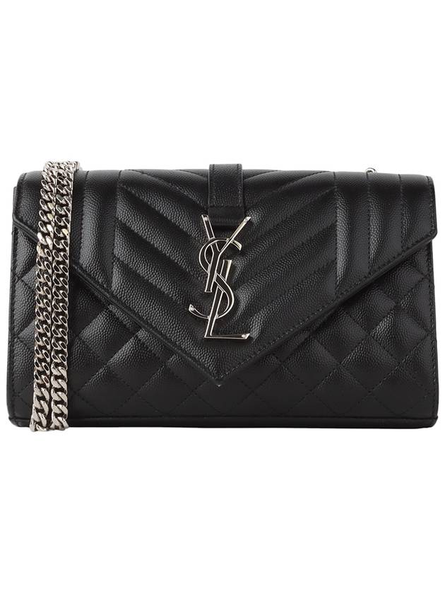 600195 Mix Matelasse Quilted Grande Poudre Small Cross Bag 33787Y - SAINT LAURENT - BALAAN 1