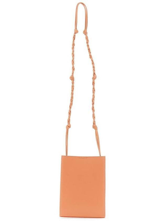 Tangle Small Leather Cross Bag Coral - JIL SANDER - BALAAN 2