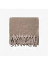 PC0455 027 Pony Reversible Fringe Muffler - POLO RALPH LAUREN - BALAAN 2