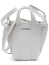 Everyday XS Grained Calfskin Shoulder Tote Bag White - BALENCIAGA - BALAAN 3