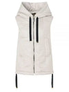 Greengo Water Repellent Padded Vest White - MAX MARA - BALAAN 2