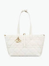 Toujours Macrocannage Calfskin Medium Tote Bag Latte - DIOR - BALAAN 4