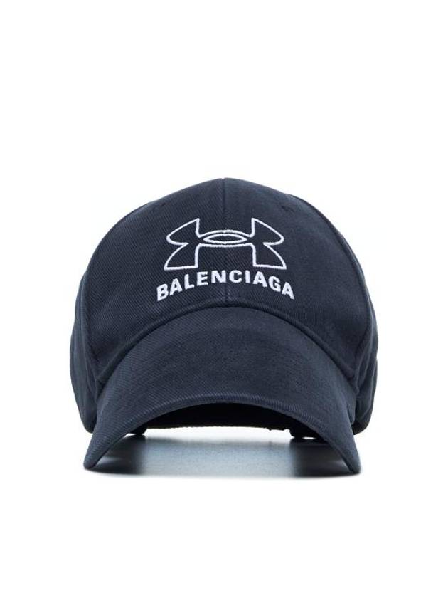 Embroidered Logo Ball Cap Black - BALENCIAGA - BALAAN 1