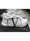 Men's V Logo Bounce Low Top Sneakers White - VALENTINO - BALAAN 3