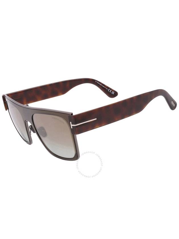 Edwin Brown Gradient Browline Mens Sunglasses - TOM FORD - BALAAN 4