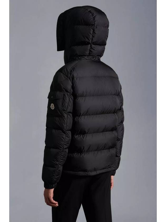 Mayaf Short Down Padded Black - MONCLER - BALAAN 4