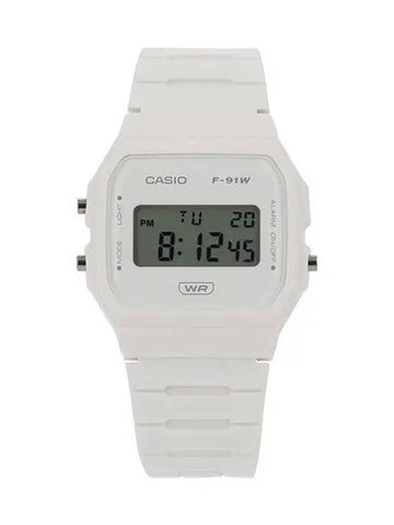 F 91WB 7ADF 7A Digital Square Vintage Retro Urethane Watch 1139358 - CASIO - BALAAN 1