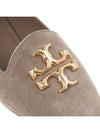 Suede Loafer Cappuccino - TORY BURCH - BALAAN.