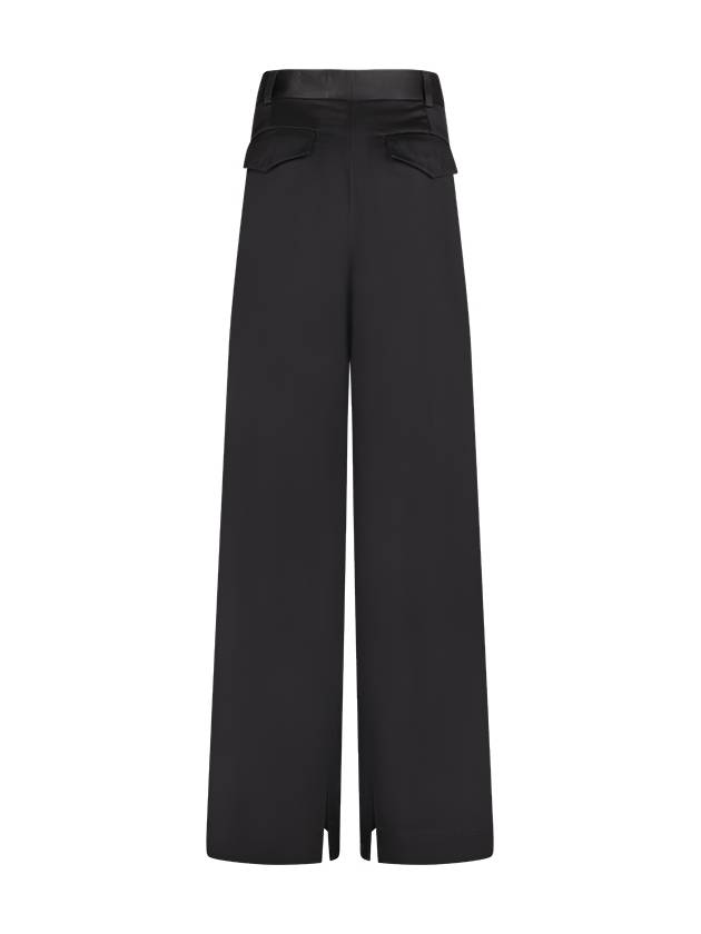 SATIN TROUSERS - JIL SANDER - BALAAN 2