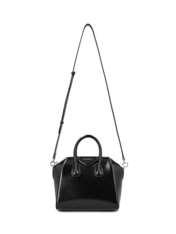 Antigona Leather Small Tote Bag Black - GIVENCHY - BALAAN 1