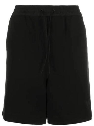 Y3 Logo Terry Track Shorts - YOHJI YAMAMOTO - BALAAN 1