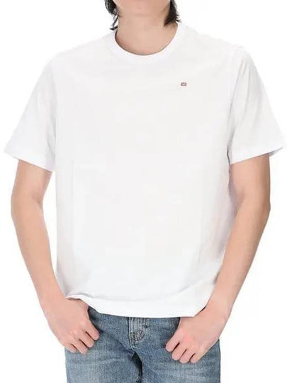 T Adjust Microdiv Short Sleeve T-Shirt White - DIESEL - BALAAN 2