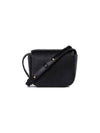 Triomphe Small Shiny Calfskin Cross Bag Black - CELINE - BALAAN 4