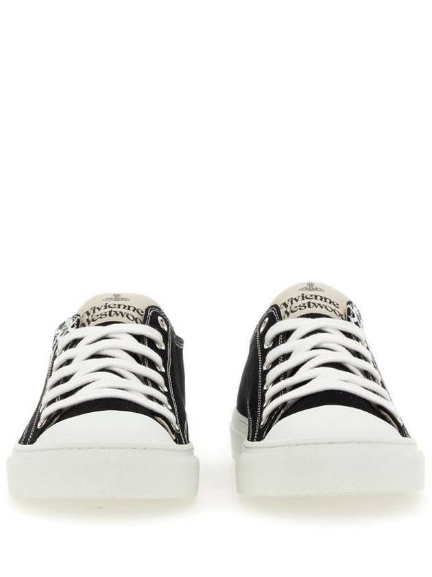 ORB Logo Low Top Sneakers Black - VIVIENNE WESTWOOD - BALAAN 5