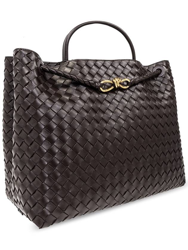 Large Andiamo Tote Bag Fondant - BOTTEGA VENETA - BALAAN 5