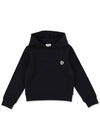 Moncler Kids 8 10 Logo Hoodie Black - MONCLER - BALAAN 1