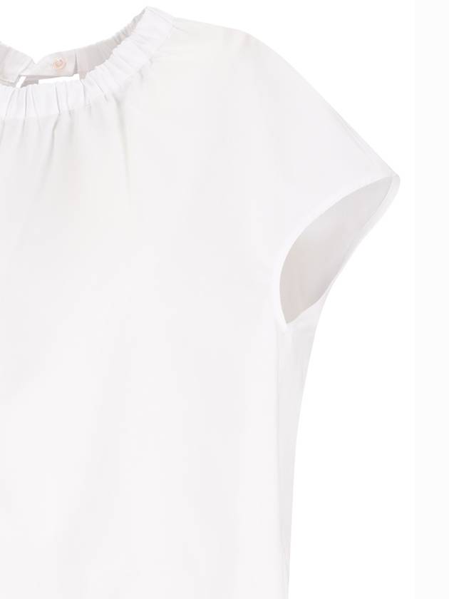 COTTON POPLIN BLOUSE - MAX MARA - BALAAN 3