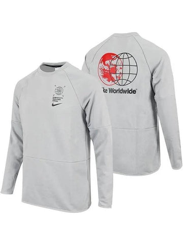 Dri-Fit Long Sleeve T-Shirt Grey - NIKE - BALAAN 1