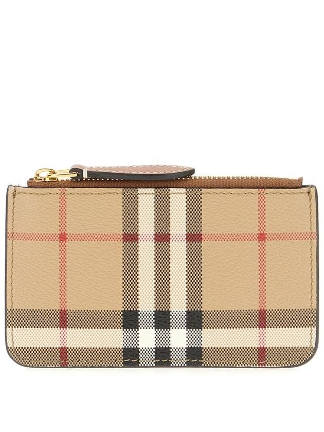 Check Strap Card Wallet Archive Beige - BURBERRY - BALAAN 2