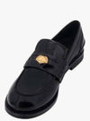 Brushed Leather Penny Loafers Black - MIU MIU - BALAAN 2