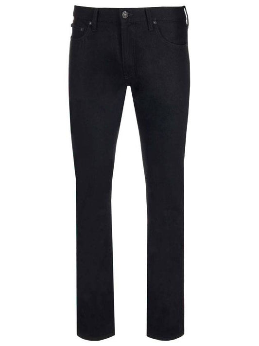 Men's Arrow Print Jeans Black - OFF WHITE - BALAAN.