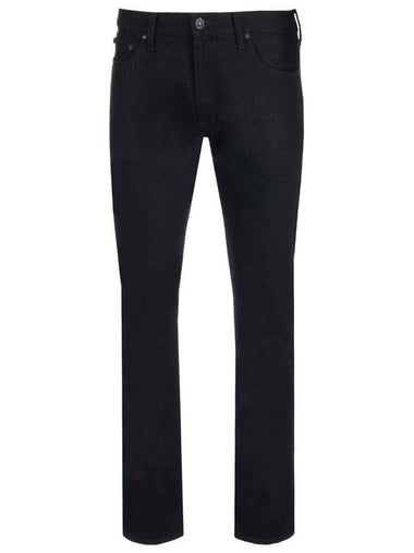 Men's Arrow Print Jeans Black - OFF WHITE - BALAAN 1