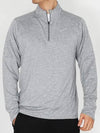 Dri Fit Element Half Zip Running Long Sleeve T-Shirt Grey - NIKE - BALAAN 2