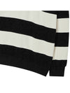 Striped Rugby Collar Sweatshirt Black - THE GREEN LAB - BALAAN 3