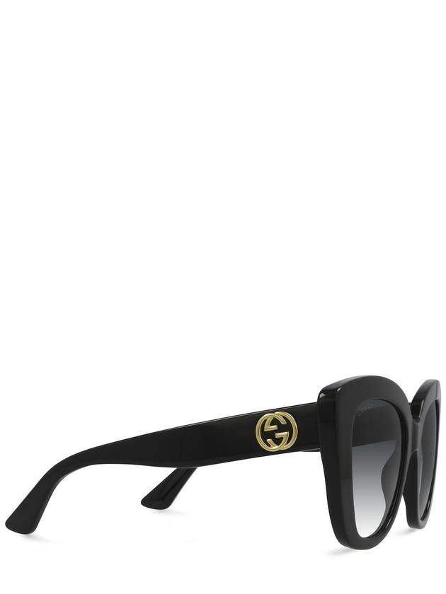 Eyewear Logo Embellished Sunglasses Black - GUCCI - BALAAN 3