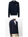 Fox Head Patch Classic Cardigan Navy - MAISON KITSUNE - BALAAN 5