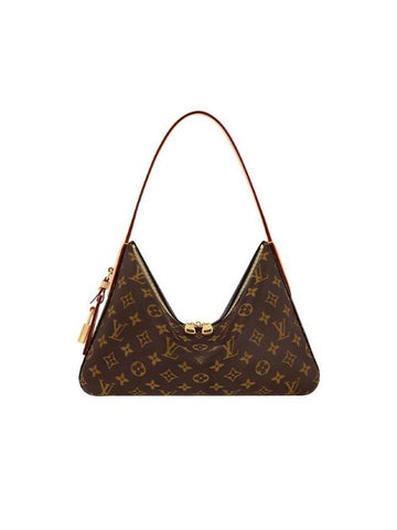 Slouchy PM Monogram Shoulder Bag Brown - LOUIS VUITTON - BALAAN 1