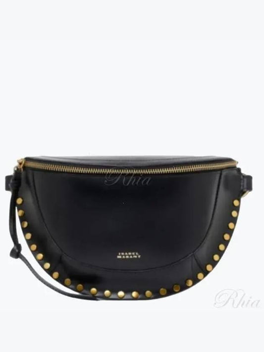 Skano Stud Trim Belt Bag Black - ISABEL MARANT - BALAAN 2