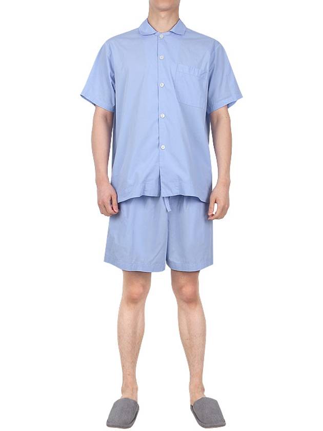 Poplin Pajamas Overfit Short Pants SWS SB - TEKLA - BALAAN 6