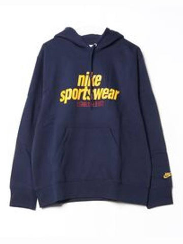 Sportswear Club Hoodie Navy - NIKE - BALAAN 1