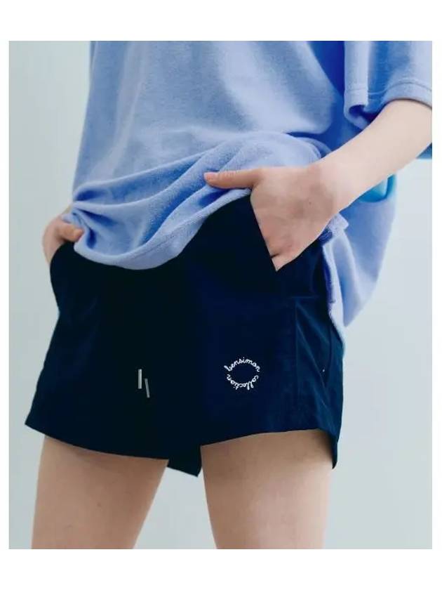 NYLON BANDING SHORTS NAVY - BENSIMON - BALAAN 1