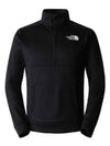 The Men's Mountain 14 Zip Fleece Black NF0A7ZAKJK3 TNF21 M MA EU TNF - THE NORTH FACE - BALAAN 2