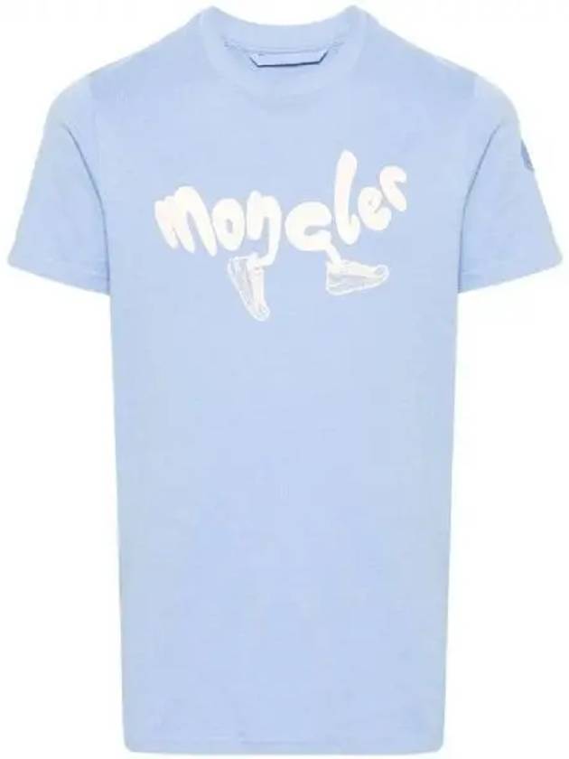 Logo printing short sleeve t shirt 271646 - MONCLER - BALAAN 1