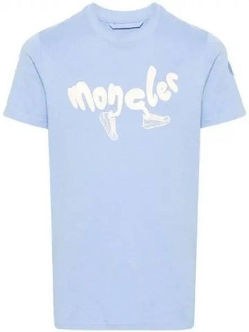 Logo printing short sleeve t shirt 271646 - MONCLER - BALAAN 1