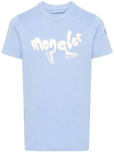 Logo printing short sleeve t shirt 271646 - MONCLER - BALAAN 1