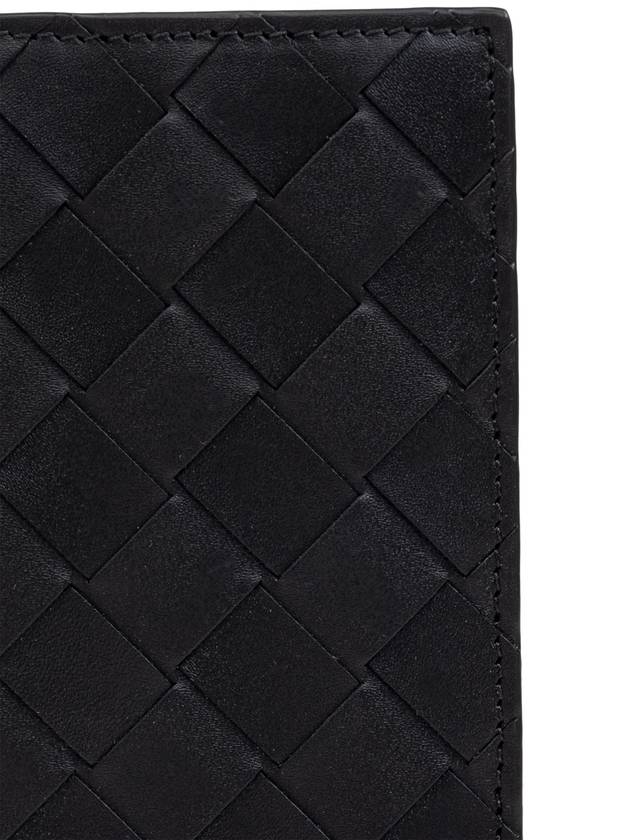 Bottega Veneta Passport Holder, Men's, Black - BOTTEGA VENETA - BALAAN 5