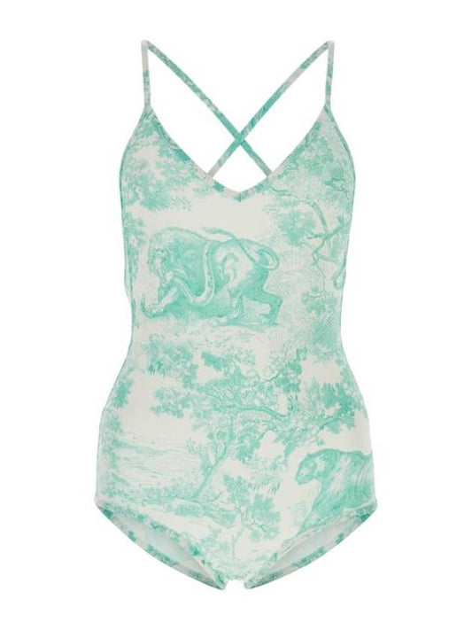 Dioriviera Swimsuit Aquamarina - DIOR - BALAAN 1