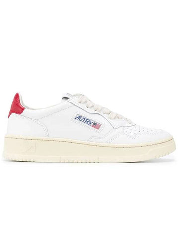 Action Red Tab Low Top Sneakers White - AUTRY - BALAAN 1