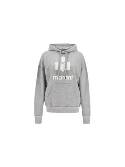 Mansel Logo Hoodie Faded Grey - ISABEL MARANT - BALAAN 2