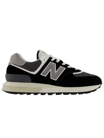 574 Legacy Low Top Sneakers Black - NEW BALANCE - BALAAN 1