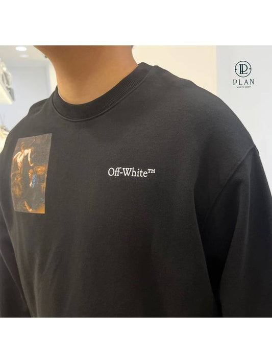 Caravaggio Sweatshirt Black - OFF WHITE - BALAAN 2