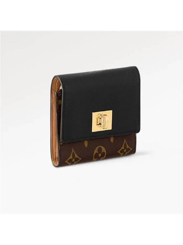 Victorine On My Side Half Wallet Black - LOUIS VUITTON - BALAAN 4