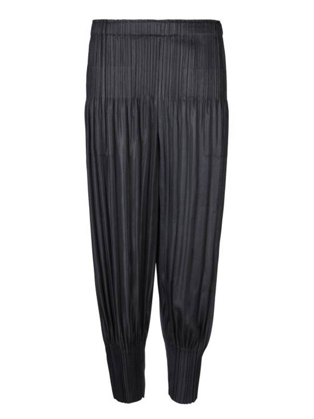 Fluffy Basic Track Pants Black - ISSEY MIYAKE - BALAAN 1