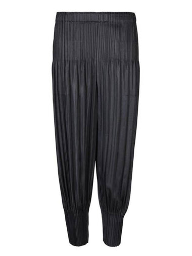 Fluffy Basic Track Pants Black - ISSEY MIYAKE - BALAAN 1