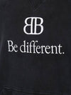 BB Logo Hoodie Black - BALENCIAGA - BALAAN 4