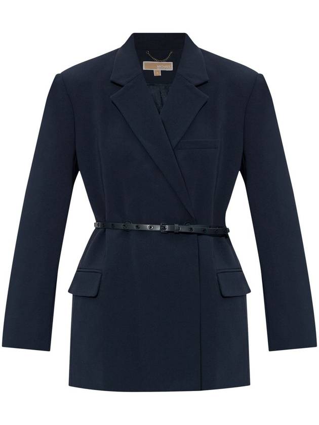 Michael Kors Belted Db Blazer Clothing - MICHAEL KORS - BALAAN 1